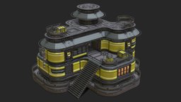 Modular Sci-Fi Kit for UE5 (FREE) unrealengine, blender, sci-fi, modular, noai, zenuv