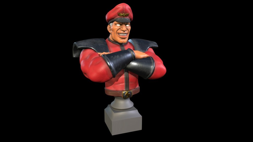 I did quick texturing in substance painter 2k maps  ,zremeshe and uv maps in zbrush ,model is going to be 3d print with prusha i3  - Bison SF fanart - 3D model by Utas (@utinek) 3d model