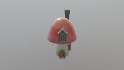 Fantasy Mushroom House substancepainter, substance, fantasyhousemushroom