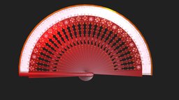 Small classic Spanish fan classic, spanish, abanico, fantasy, abanicodemano