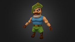 bob staffpicks, character, lowpoly