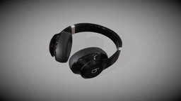Beats Studio 3 Heaphones music, red, archviz, white, studio, sound, apple, headphones, dr, 3, dre, beats, kitbash, drdre, asset, model, free, download
