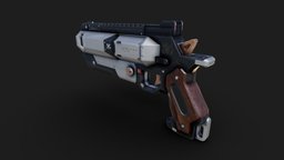 Wingman Gun ( Apex Legends ) 4k, apex, game-asset, weapon, low-poly, lowpoly, gamemodel, gun, gameready, apexlegends