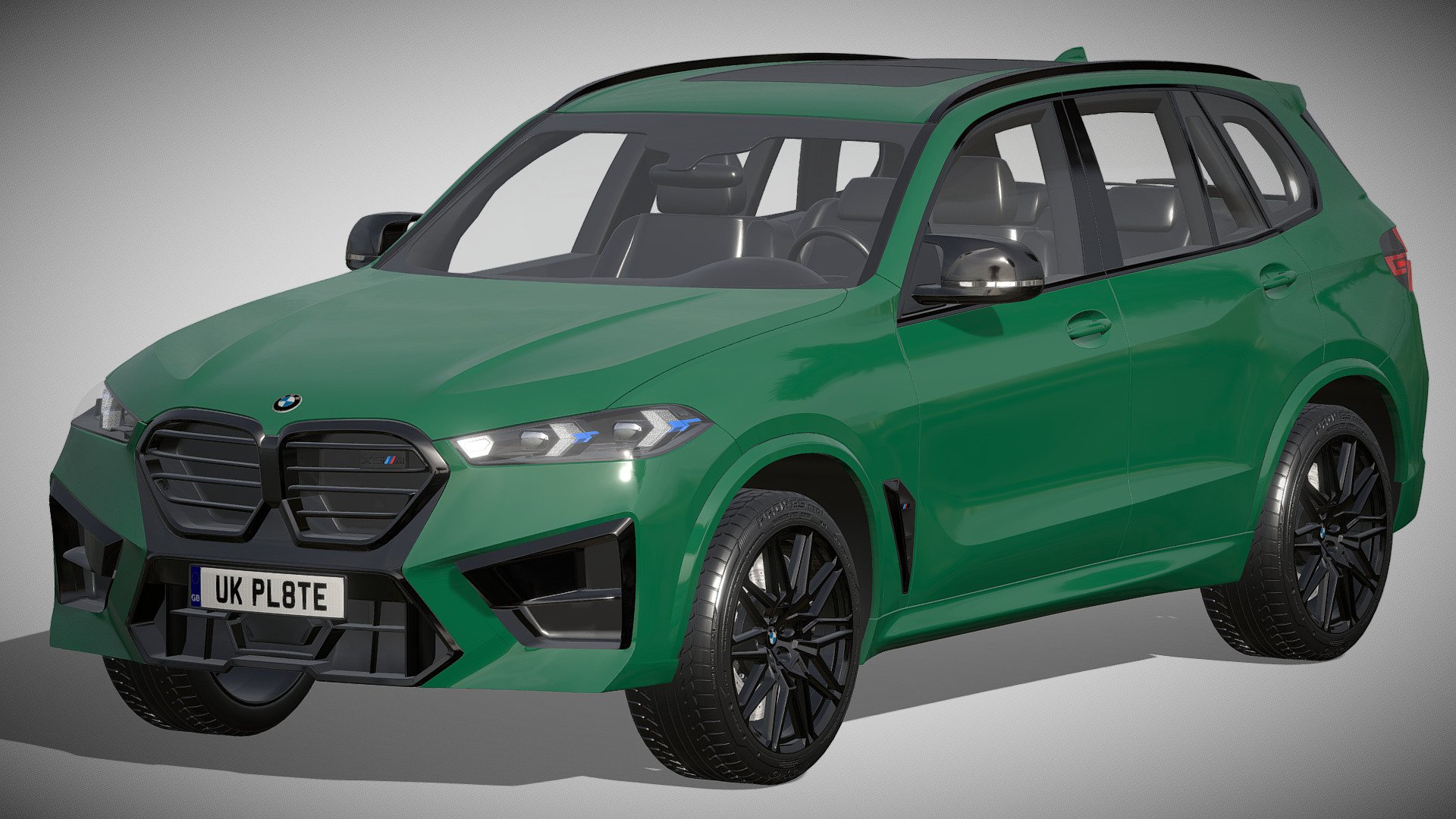 BMW X5M Competition 2023

https://www.bmw.de/de/neufahrzeuge/m/x5-m/2023/bmw-x5-m-automobile-ueberblick.html

Clean geometry Light weight model, yet completely detailed for HI-Res renders. Use for movies, Advertisements or games

Corona render and materials

All textures include in *.rar files

Lighting setup is not included in the file! - BMW X5M Competition 2023 - Buy Royalty Free 3D model by zifir3d 3d model