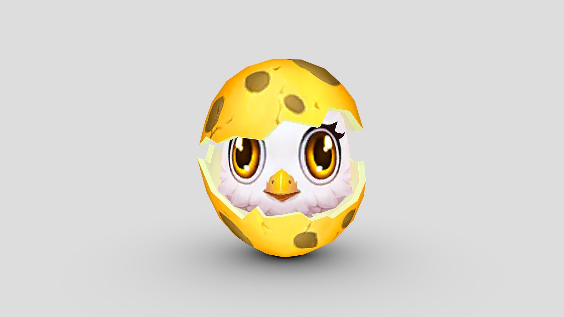 There is another texture in the file: the blue bird
if you need to change the color - Cartoon new born bird - chicken - Buy Royalty Free 3D model by ler_cartoon (@lerrrrr) 3d model