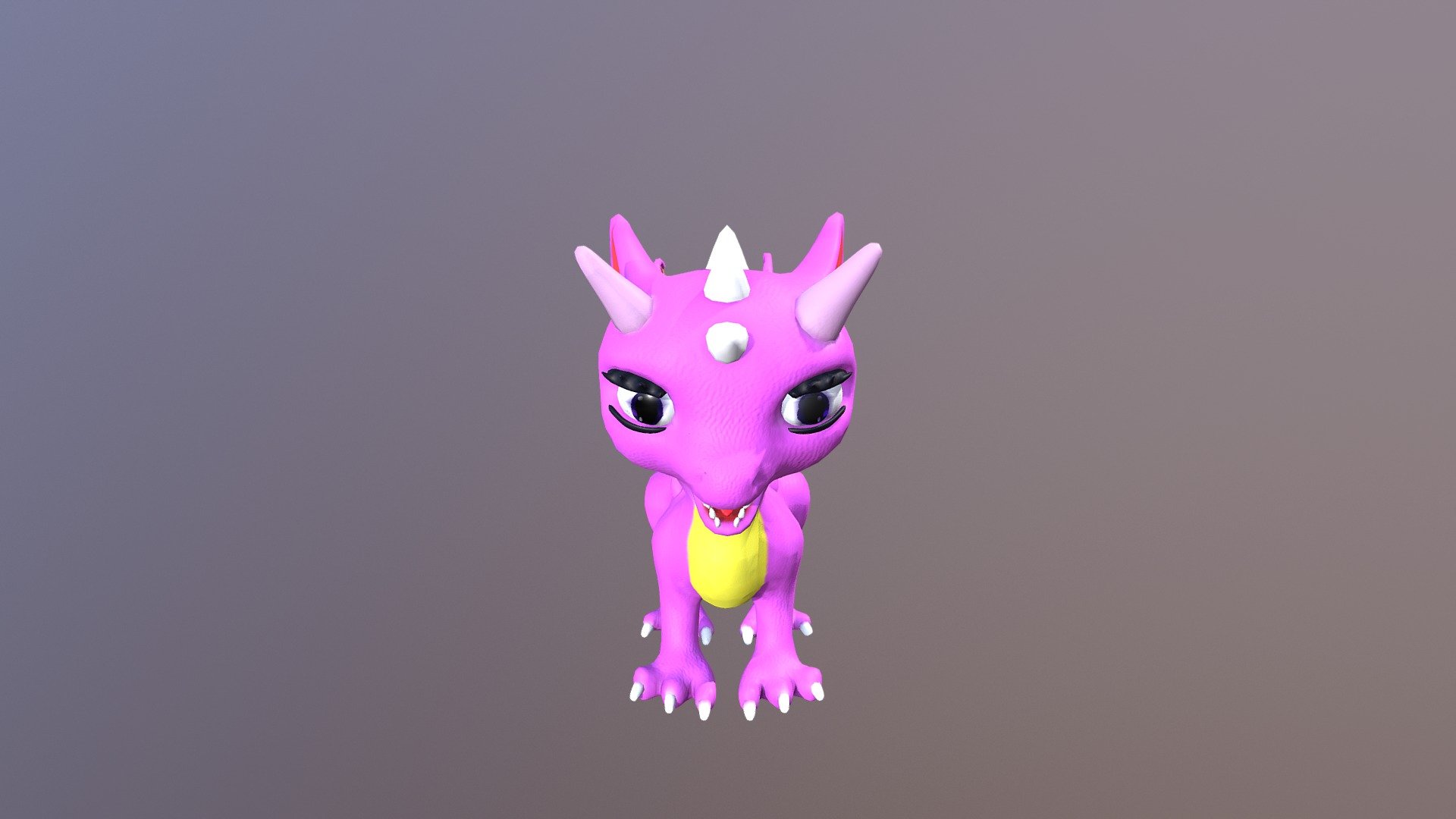 Dragon Cartoon Update High Poly - Dragon Cartoon - 3D model by xeratdragons (@dragonights91) 3d model