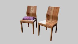 2 Sedie E Cuscino pillow, furniture, chair