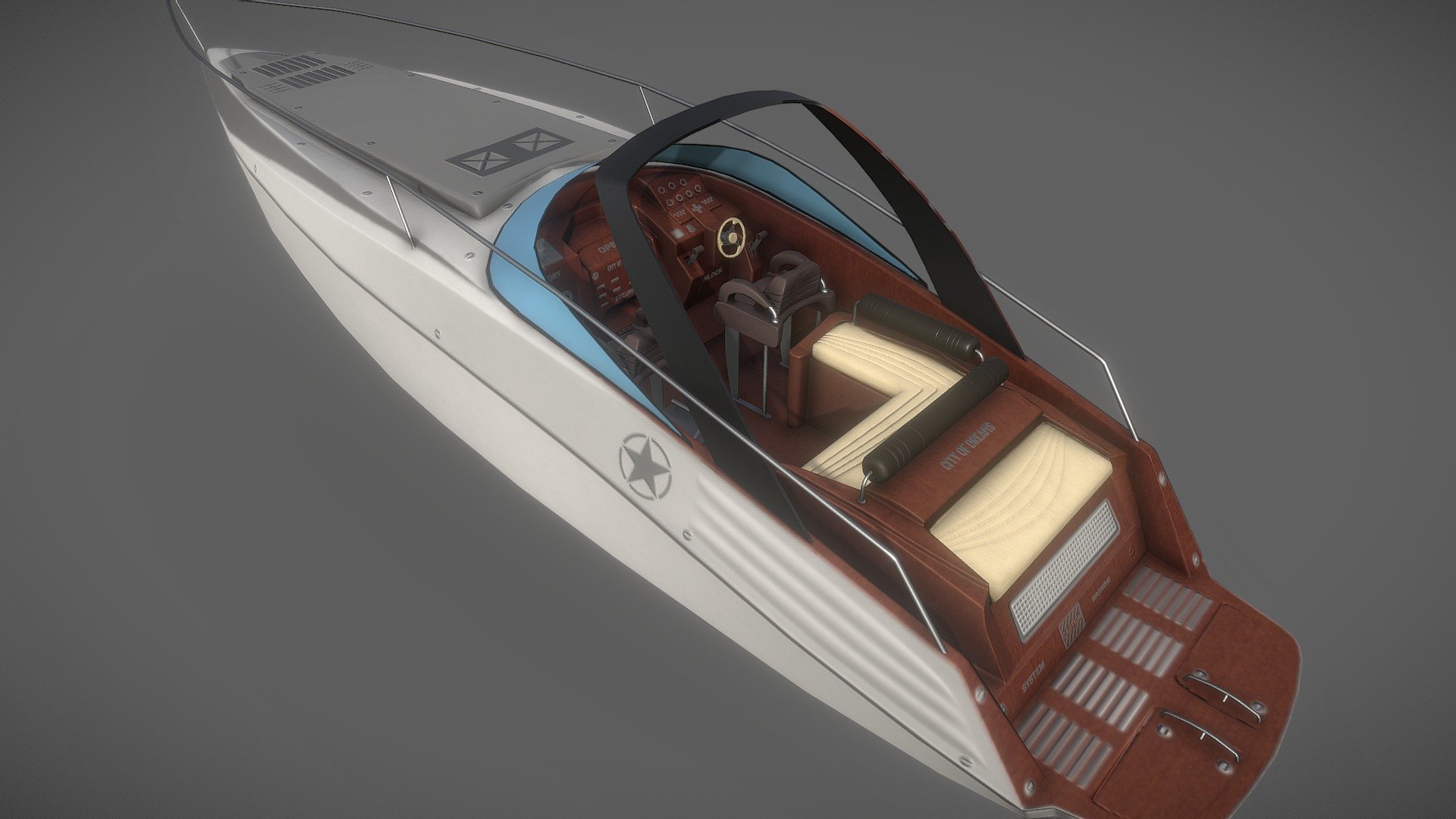 Boat 3D
Texture:
-Albedo (1024x1024)
-Normal (1024x1024)
-Metallic (1024x1024)
-Roughness (1024x1024)

Contact : ntdat3d@gmail.com - Boat - Buy Royalty Free 3D model by CasualSell 3d model