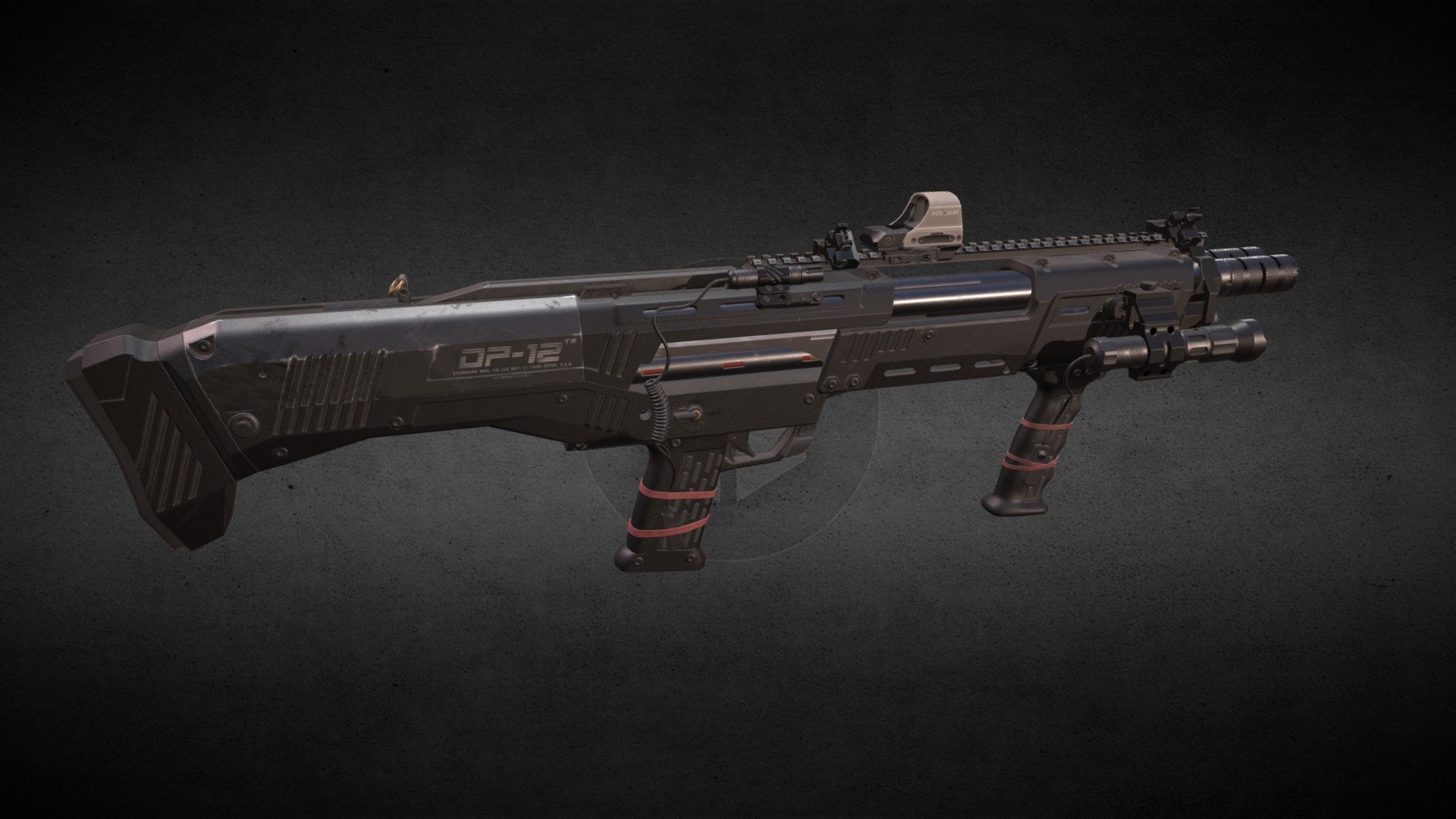 It’s been a year since I released my first PBR asset, I wanted to know how further I could go this time, so I created this shotgun. 
The gun itself has 3 4k textures. All the model was done in Maya, with texturing in substance painter. 
As a result, I would say it’s not as bad as my first thought, but it definitely has much more to improve, such as texturing, tris reduction, etc. As usual, still got a lot to learn 3d model