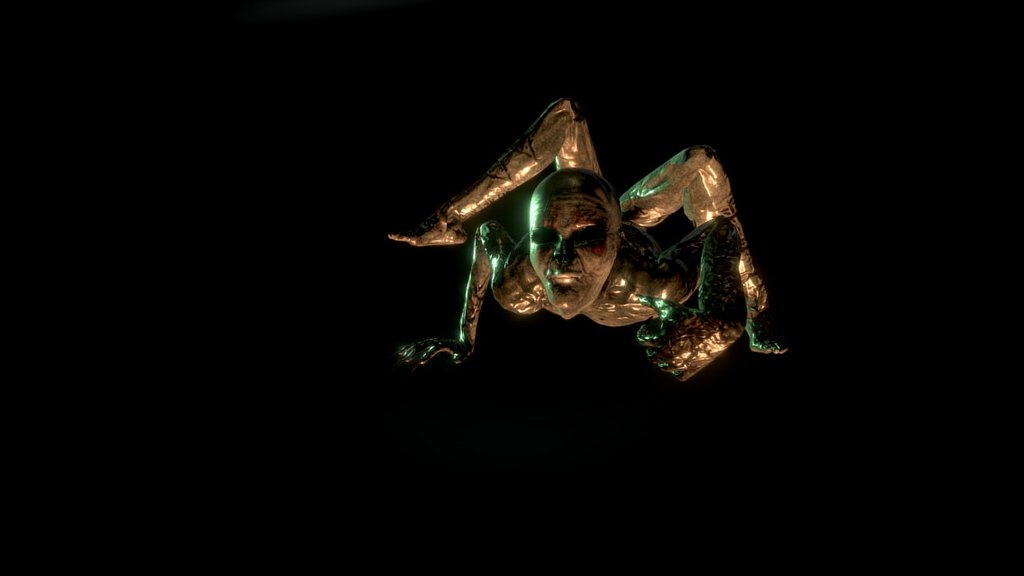 Crawler Character Designed for a horror game! - Crawler Character - 3D model by digitalninja 3d model