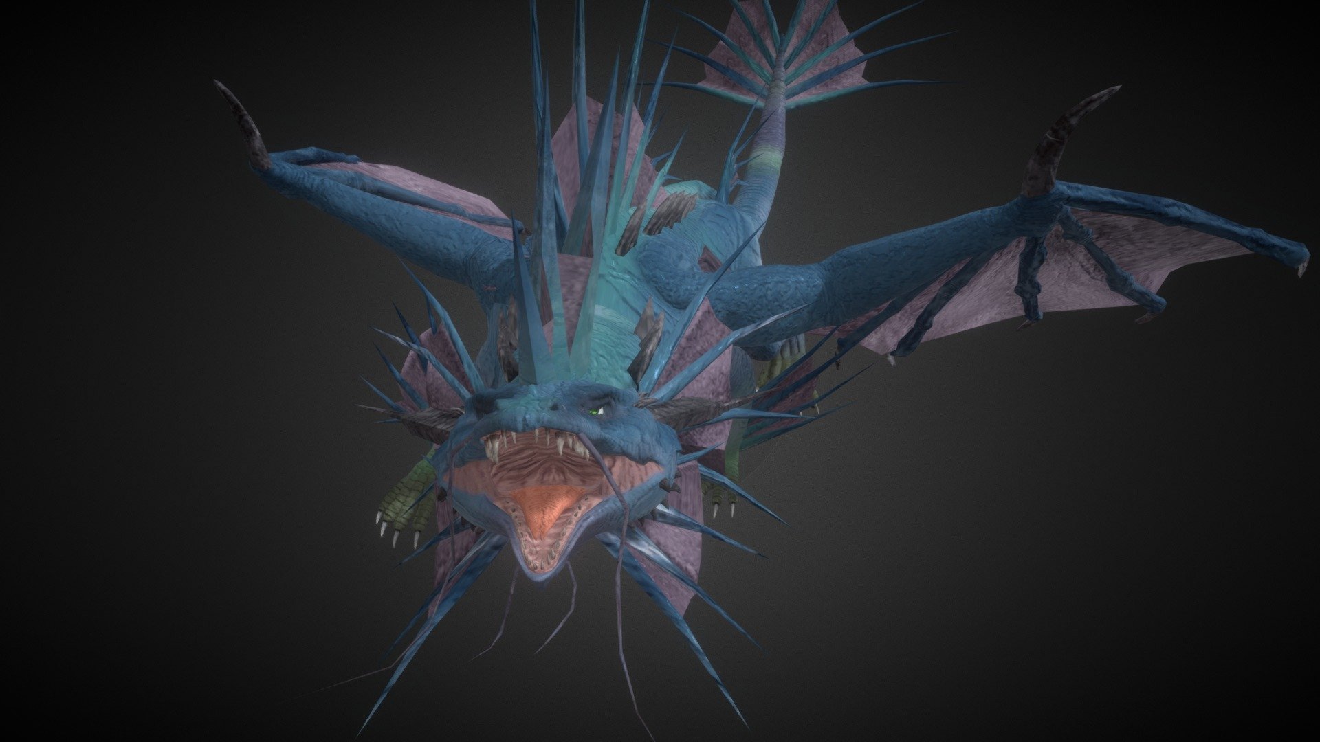Personaje totalmente animado y texturizado. Su set de animaciones presenta animaciones para Comportamiento normal, Ataque, Vuelo, Descanso y Herido.




















 - Dragón Definitivo de Agua - Buy Royalty Free 3D model by Alex Moya (@Alex.Moya) 3d model