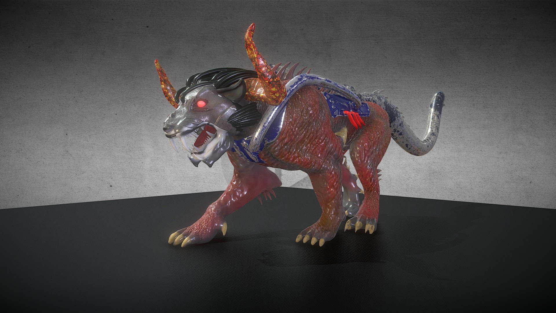 My contribution to the challenge #XPPenSculptChallenge

Somekind of cybercat from another dimension,  something that could be seen in a sci-fi circus
Made in blender with an awful drawing pad , would be awefully nice with an upgrade! - Sci-Fi Circus Cyberlion - Download Free 3D model by Filip (@filip.hans.nyberg) 3d model