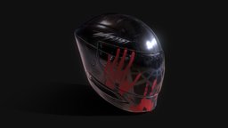 Playboi Carti Narcissist Moto Helmet rick, opium, alyx, owens, givenchy, substancepainter, substance, narcissist, playboicarti, rickowens