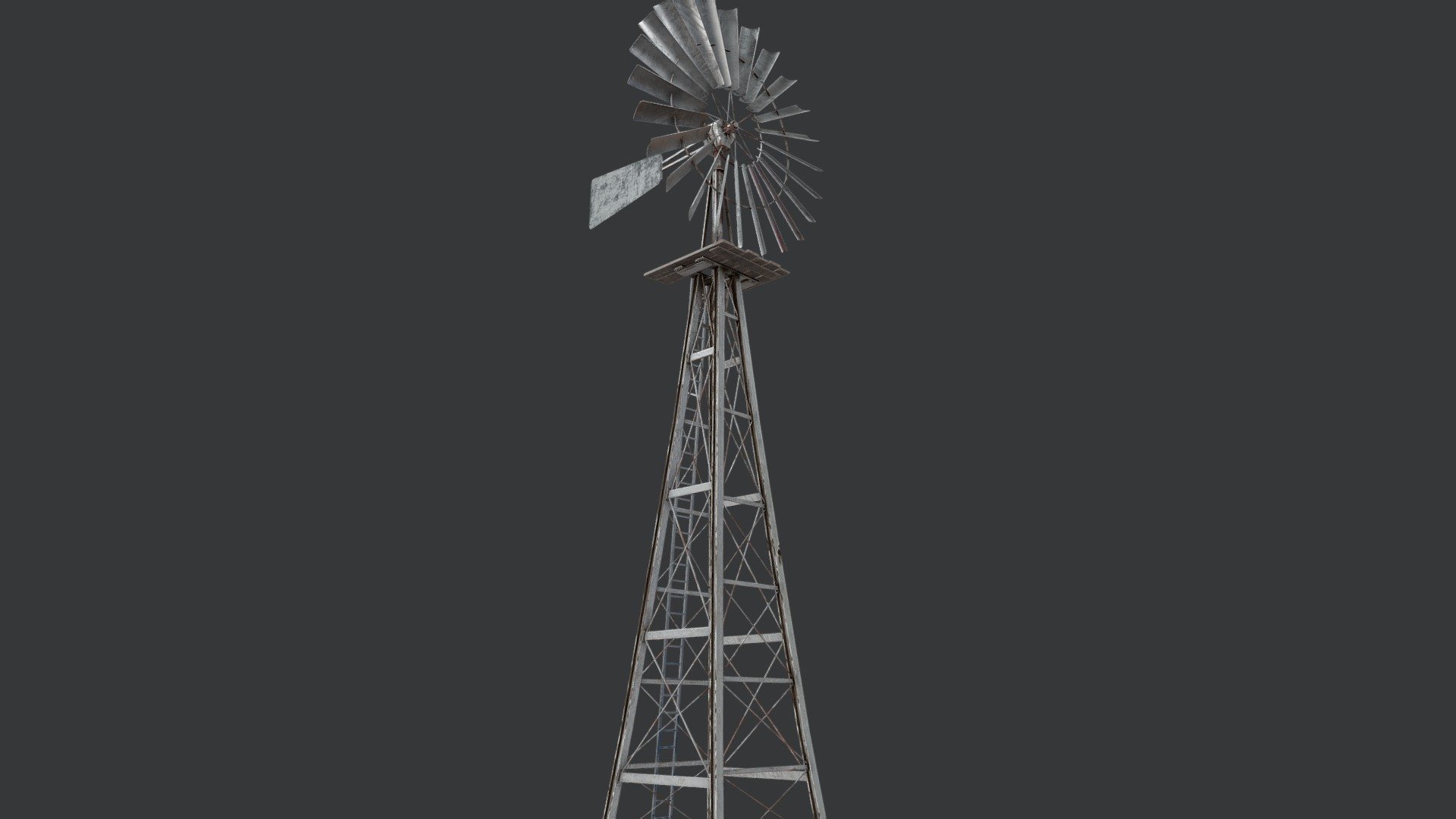 Old Steel Mill PBR




Very Detailed Old Steel Pumping Mill with High-Quality PBR Texturing
Fits perfect for any PBR game as Exterior Landscape Decoration, such as a Landmark etc.




Unreal Engine 4 Textures Included
Base Color
Normal
OcclusionRoughnessMetallic




Unity 5 Textures Included
AlbedoTransparency
Normal
AO
SpecularSmoothness




Default Textures Included
Base Color
Normal
Height
Roughness
Metallic
Opacity




File Formats included :
.Max2016
.Max2015
.Max2014
.Max2013
.OBJ
.FBX
.3DS
.DAE - Old Steel Mill PBR - Buy Royalty Free 3D model by GamePoly (@triix3d) 3d model