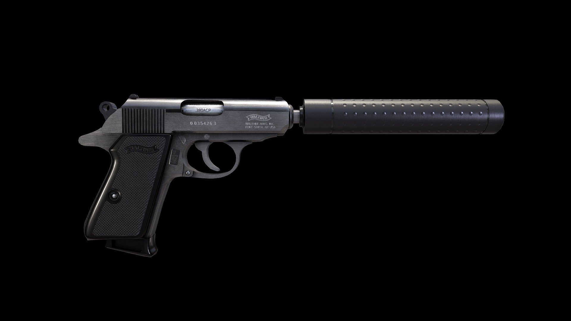 My newest 3d model. The Walther PPK. An infamous sidearm, that was wielded by none other than James Bond in most of his movies.

-Posting Artstation link soon. 3d model