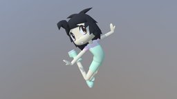 Aiko oc, autodeskmaya, anime3d, girl