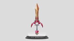 Valentine Sword valiant, valentine, force, weapon, sword, concept, xiibraves