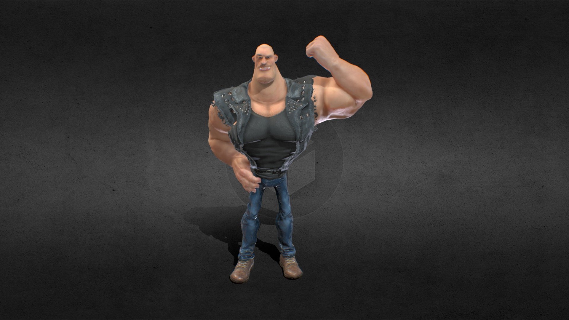 Cartoon CC3 - Download Free 3D model by GEMA_STUDIO (@gemastudio01) 3d model
