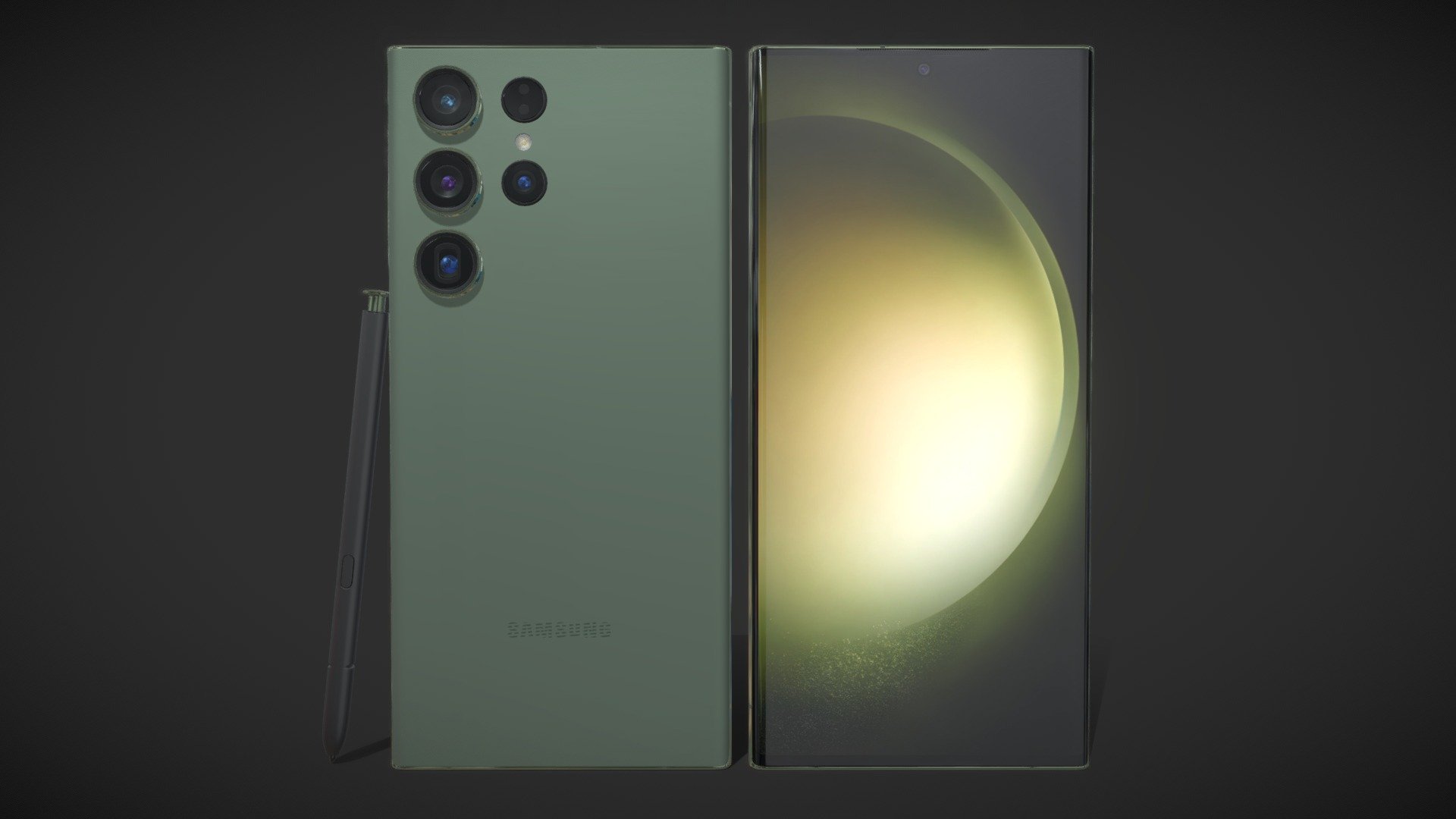 Realistic (copy) 3d model of Samsung Galaxy S23 Ultra.

This set:




1 file obj standard

1 file 3ds Max 2013 vray material

1 file 3ds Max 2013 corona material

1 file of 3Ds

1 file e3d full set of materials.

1 file Cinema 4d standard

1 file Blender

Topology of geometry:




forms and proportions of The 3D model

the geometry of the model was created very neatly

there are no many-sided polygons

detailed enough for close-up renders

the model optimized for turbosmooth modifier

Not collapsed the turbosmooth modified

apply the Smooth modifier with a parameter to get the desired level of detail

Materials and Textures:




3ds max files included Vray-Shaders

3ds max files included Corona-Shaders

file blender full set of materials

file cinema 4d full set of materials

file e3d full set of materials

all texture paths are cleared

Organization of scene:




to all objects and materials

real world size (system units - mm)
 - Samsung Galaxy S23 Ultra - Buy Royalty Free 3D model by madMIX 3d model