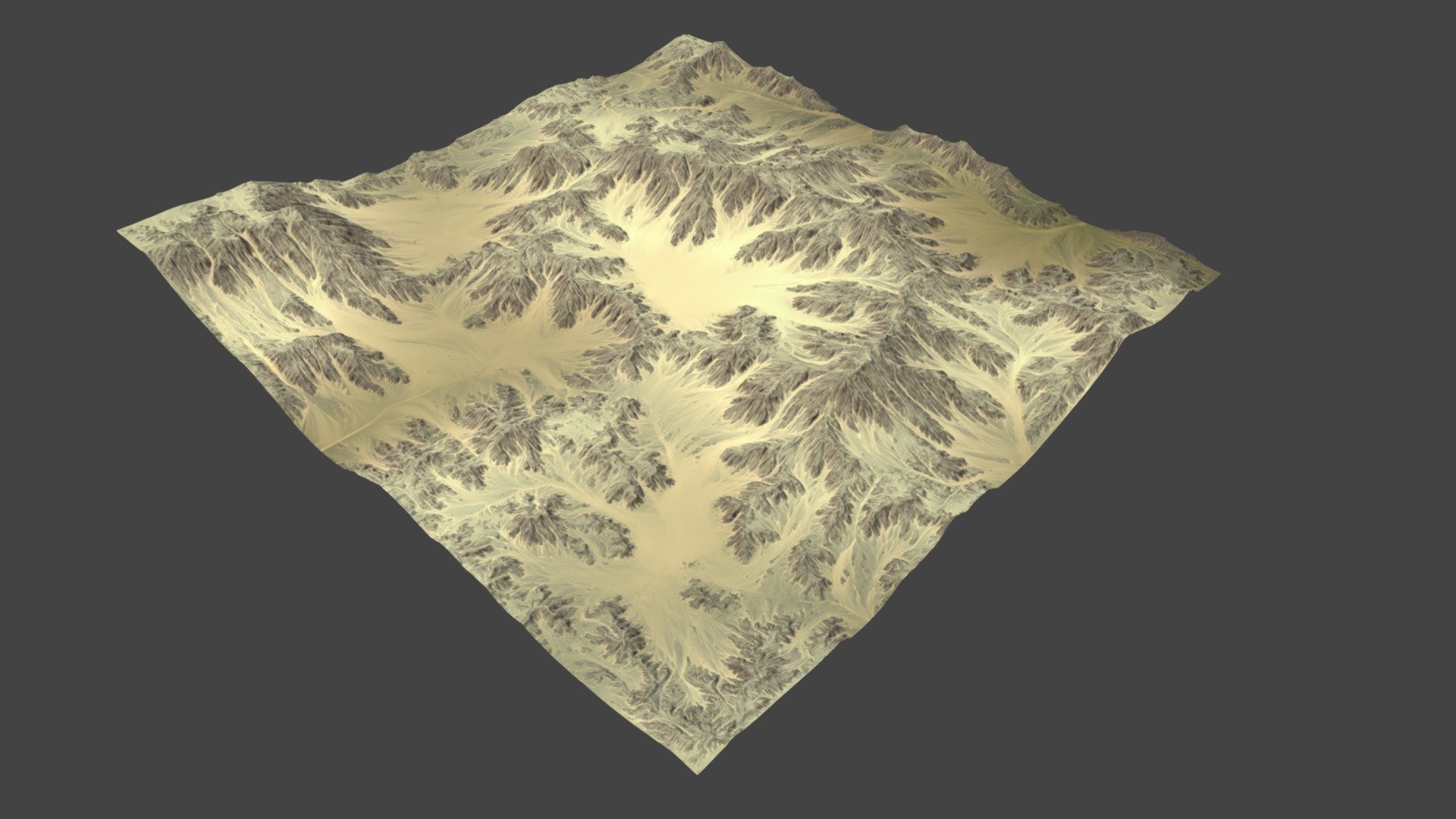 Terrain 001 - 3D model by josluat91 3d model