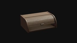 Bread Box furniture, props, game-ready, bledner, props-assets, breadbox, 3dassets, gamereadyasset, pbr-texturing, assets-game, pbr-game-ready, substancepainter, gameasset, 3dmodel, gameready