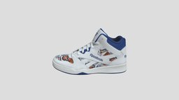Reebok Royal BB4500 HI2 白深蓝_Q46589 reebok, royal, bb4500, hi2