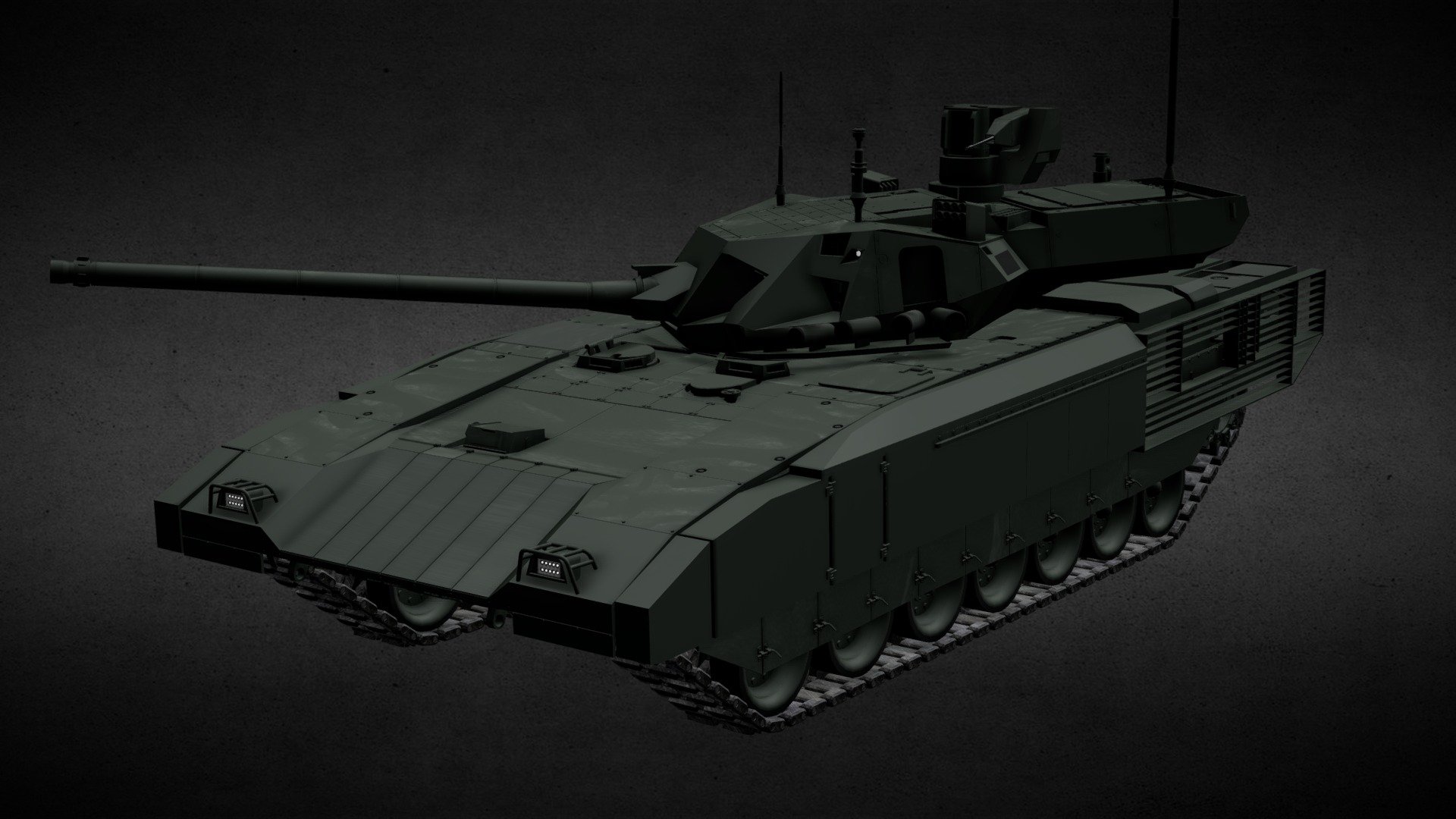 3D project of fast modeling based from the few pics come to light on Victory Day 2015…(when there was not blueprints available only photos of the parade on the web, so that there may be some error of proportion) to illustrate the article of the magazine &ldquo;Zona Militar Nº 3