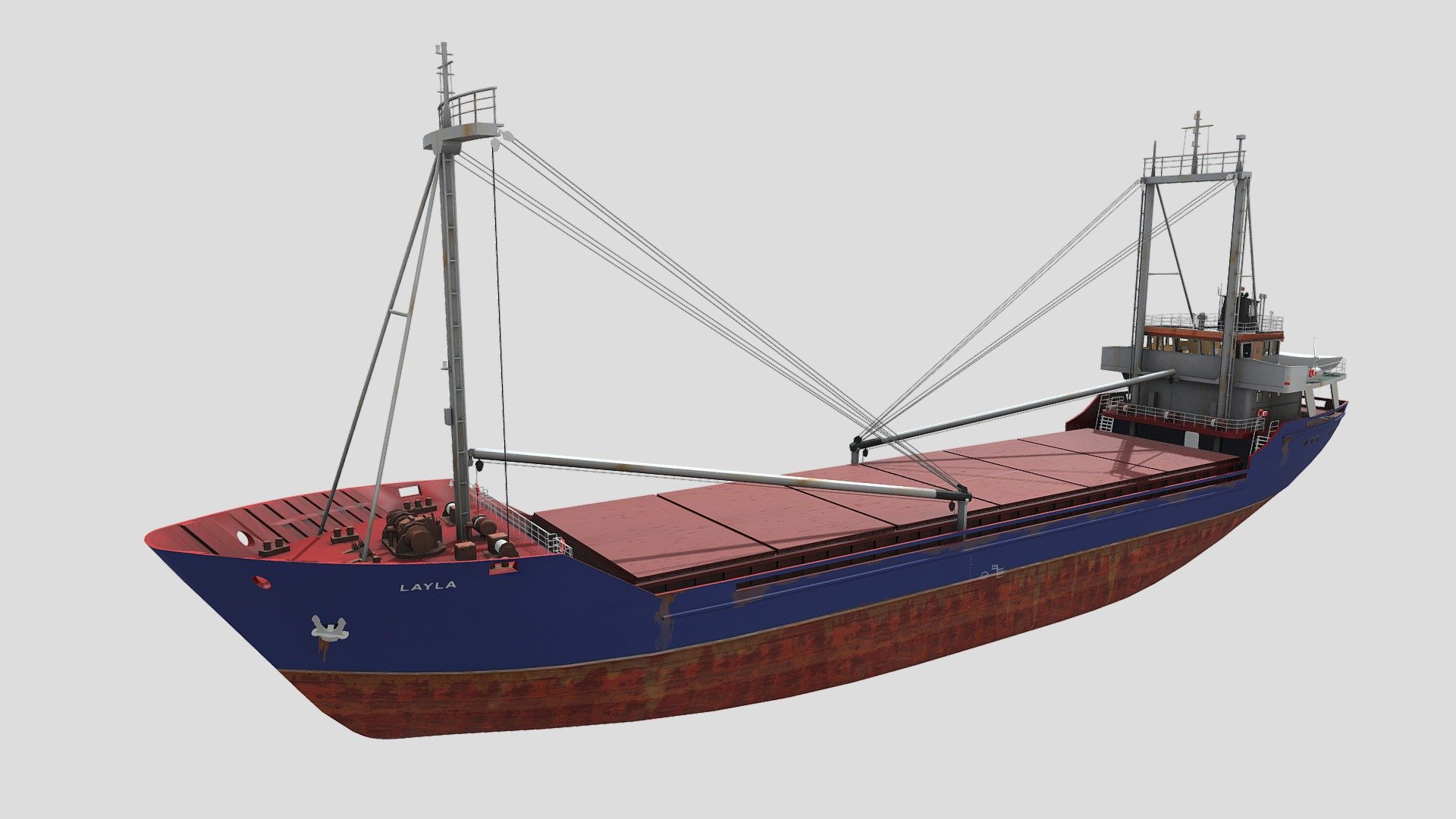 Layla - Buy Royalty Free 3D model by 3dship.net 3d model