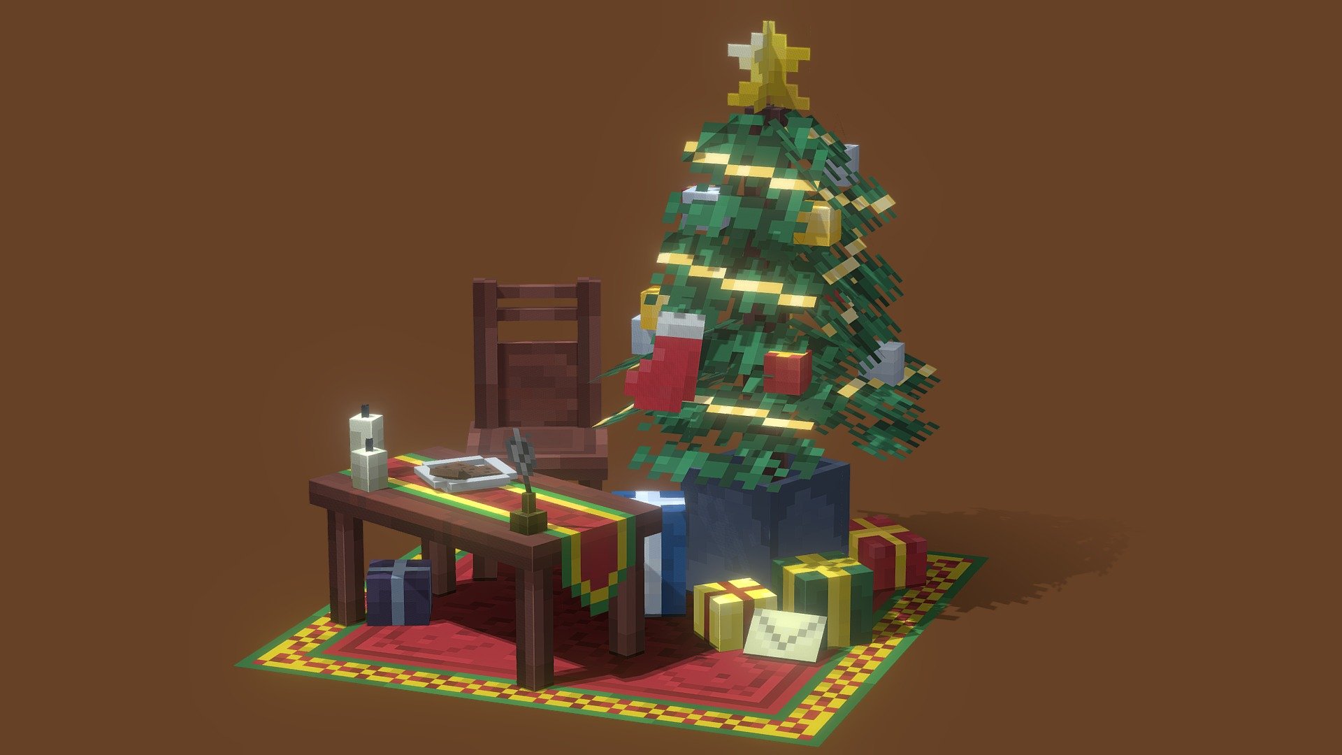 christmastree - 3D model by multiplekr 3d model