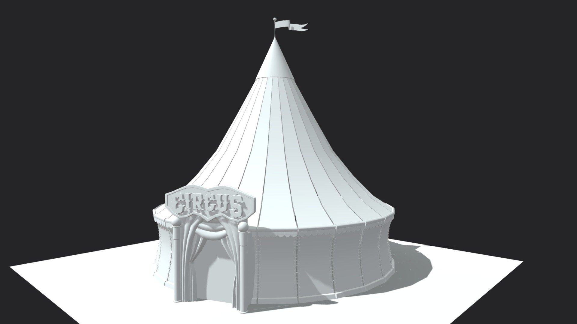 Final big version: https://sketchfab.com/3d-models/circus-a9648c1451d6418995c564bcdf00f84a - Circus - 3D model by Enkarra 3d model