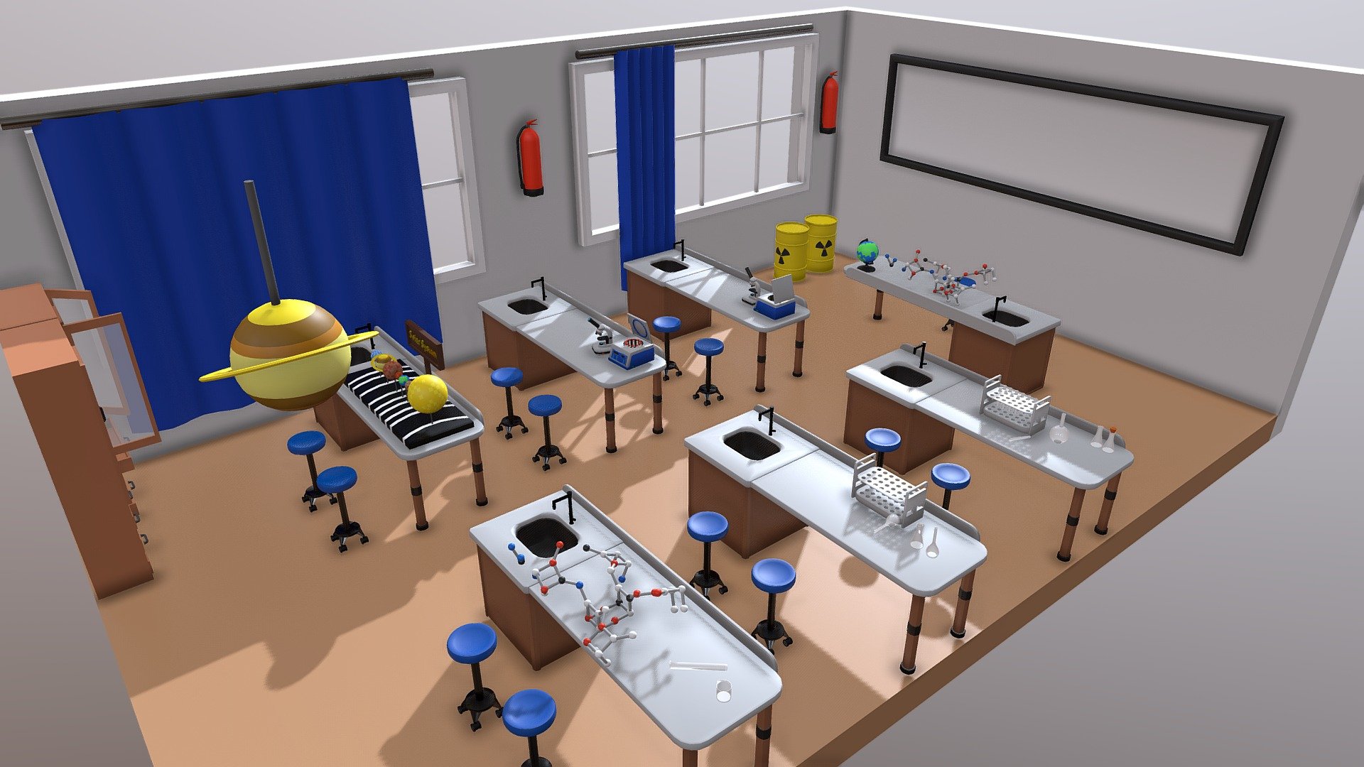 hey guys , check it out , come my friend , you can download all individuals files and individuals transform points here on my itch page, it's totaly free 
https://styloo.itch.io/classroom-asset-pack - Chemestry lab Classroom - Download Free 3D model by stylo0 3d model