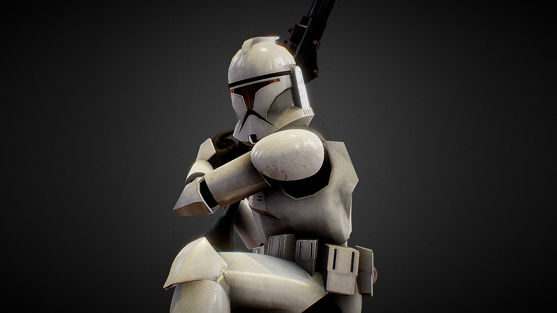 Clone trooper - Phase 1 as seen in episode II, and the clone wars series.
Modeled in Maya and textured with photoshop.
hope you like it - Clone trooper - Phase 1 - Buy Royalty Free 3D model by Roger Masats Vidal (@rogemv) 3d model