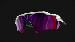 Glasses Oakley Radar Path Color Express style, unreal, spark, store, oakley, ar, colombia, glasses, game-ready, deportes, gafas, pbr-texturing, assets-game, glass, blender, free, space, spark-ar-studio, free-game-assets, rader, barraranquilla, free-glasses