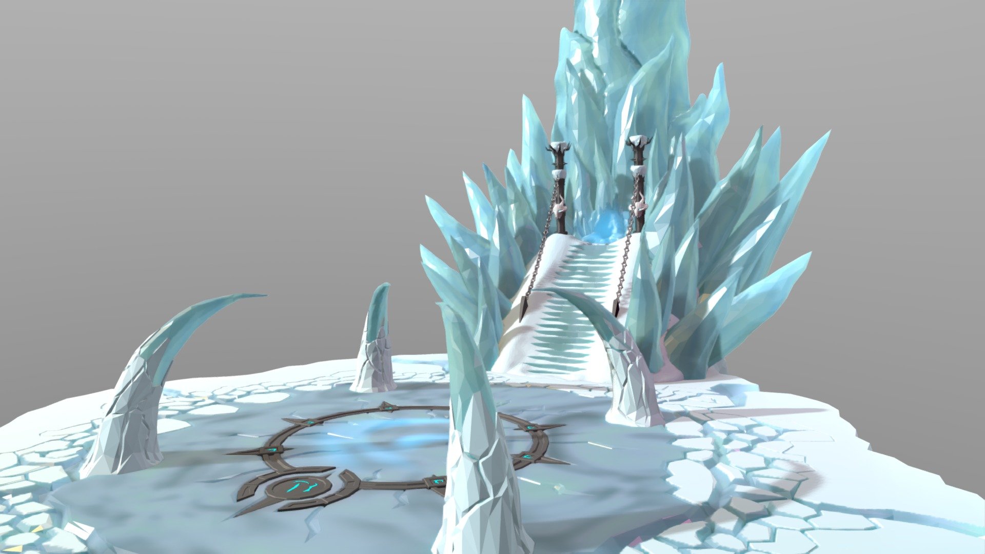 World of Warcraft, Wrath of the Lich King. The Lich King Arena - Lich King Arena - 3D model by Ramesh (@grneo) 3d model
