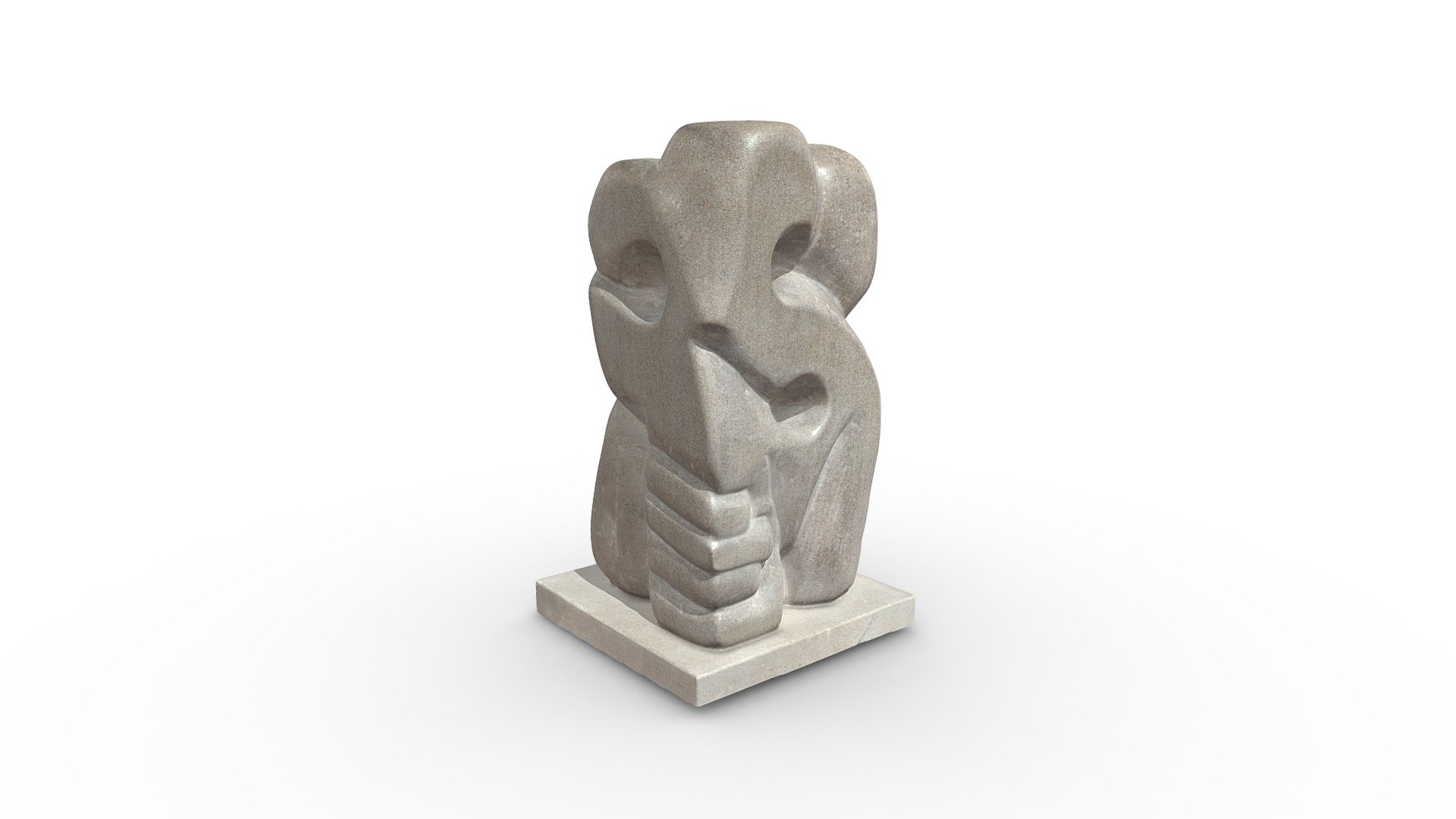 3D scan scan of an Indiana Limestone scupture called Between The River And The Road from the American artist Jake Webster. Check out more of Jake’s artwork here. If you’d like to purchase the physical concrete sculpture you can reach out to him at jakestudio2@gmail.com.

Artist: Jake Webster
Title: Between The River And The Road - Jake Webster - Between The River And The Road - Buy Royalty Free 3D model by chrisprice 3d model