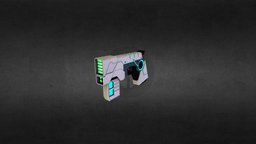 Torrent Pistol fps, pistol, torrent, weapon, 3dsmaxpublisher, modular