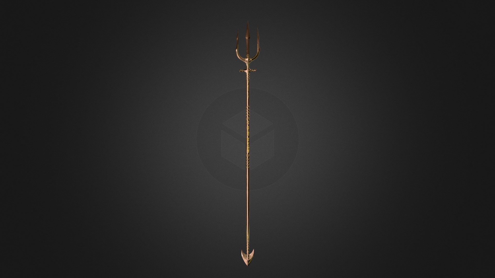 Trident.

Low-poly model.

You will get:

a set of textures for a low-poly model with a resolution of 4096x4096;

a set of baked cards for a painter, resolution 4096x4096;

high-poly model in .obj, .fbx, .stl formats;

low poly model in .obj, .fbx, .stl formats;

files .blend that were used to create the models;

3D model file in .max format 3d model