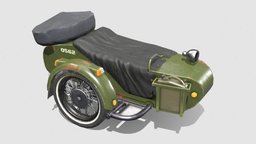 Dnepr MT-11 Cradle motorcycle, props, cradle, dnepr