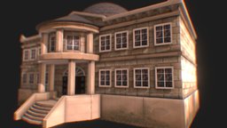 Alcaldia / Town hall hall, town, props-assets, props-game