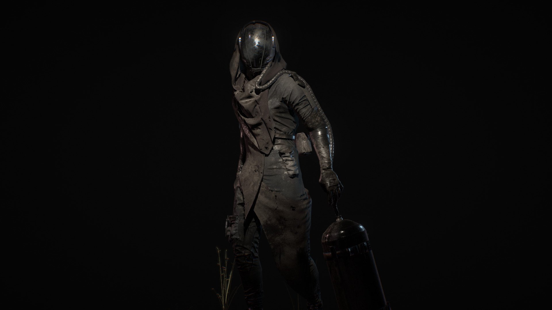 Last character for my free-time project EATEN, I've based the concept on a lonely, wandering explorer in a inhospitable wretched land
Software used:
-Zbrush for base sculpt, helmet concept and props
-Marvelous Designer 5 for cloths
-xNormal for baking maps
-Substance Painter for texturing
-Blender for retopology, rig and pose
-Photoshop CS6 for textures and post-processing
-Cycles for rendering.
OTHER LINKS:
-Behance: https://www.behance.net/domenicodalisa
-Artstation: https://www.artstation.com/artist/domenicodalisa
-Sketchfab: https://sketchfab.com/domenicodalisa
-Twitter: https://twitter.com/domenicodalisa
-Patreon: https://www.patreon.com/domenicodalisa
-Curioos: https://www.curioos.com/domenicodalisa - BREATHLESS (EATEN character concept) - 3D model by Domenico D'Alisa (@domenicodalisa) 3d model