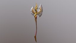 Ax with wings wings, ax, weapon, pbr, ax-wings