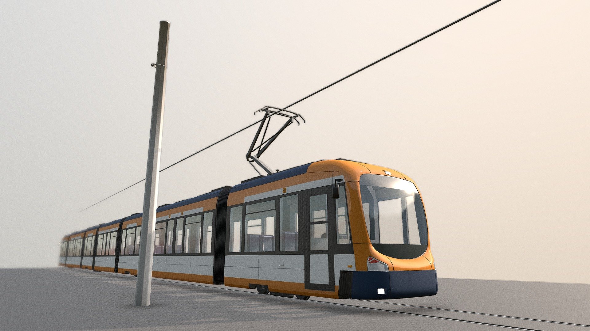 RNV8 Tram (WIP-8) - Tram RNV8 (WIP-8) - 3D model by VIS-All-3D (@VIS-All) 3d model