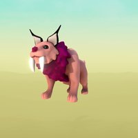 Sabretooth animals, vr, cardboard, googlecardboard, gameasset