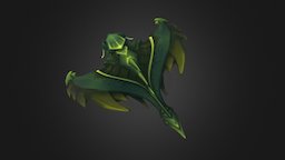 Deep Viper dota2, viper, acap, handpainted, substance-painter