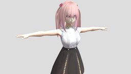 【Anime Character】Quinn/Theon (V2/Unity 3D) japan, animegirl, animemodel, anime3d, japanese-style, anime-character, vroid, unity, anime, japanese
