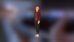 Stylized Female Character femalecharacter, cartooncharacter, stylizedcharacter, character, lowpoly, female, stylized