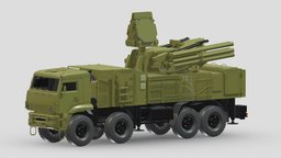 SAM Pantsir S1 SA-22 stl, plant, missile, truck, vehicles, system, printing, mechanical, army, artillery, anti, russia, sam, aircraft, print, rocket, large, printable, defence, s1, greyhound, ulyanovsk, anti-aircraft, weapon, 3d, vehicle, mobile, military, air, pantsir, sa-22, pantsir-s1