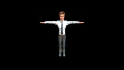 Professional young Man toon model office, suit, toon, boy, young, profesional, man