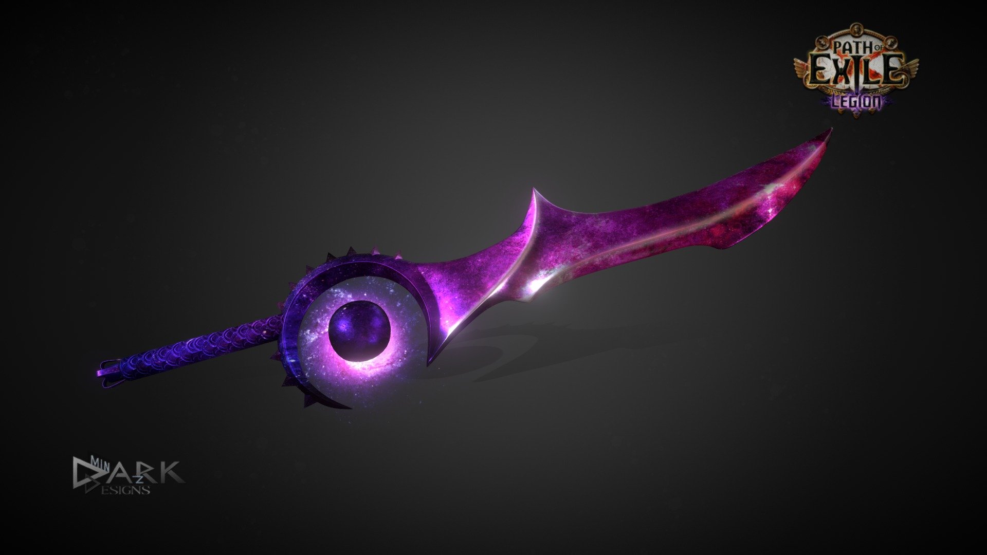 The Starforge was created in the distant past by the Watchers of Decay to bind and imprison The Elder within the dream world. The Elder could not be killed, but the sword would keep its body and spirit - a shade - separated. Ages later, the shade detects the presence of a person in the dream world, an Archon by the name of Valdo Caisarius. The shade befriends Valdo, teaching the ways of shaping and how to reassemble the map device. Finally, it lures Valdo to his prison and asks him to free the Elder by pulling the sword out of his chest. Valdo refuses, and barely escape the dream world from the Elder's wrath.
Before he could devise a way to banish the Elder, High Templar Venarius demands Valdo to reveal the secrets of the dream world. He refused and was imprisoned and publically shamed, and it wasn't until Venarius threatened to kill his daughter when he gave into his demands.

Path of Exile - Legion Starts in 3 Hours, may this Sword help you Exile - Path of Exile Starforge - Buy Royalty Free 3D model by dark-minaz 3d model