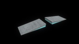 Kicker To Kicker skatepark, customizable, extremesports, 3dmodel, sketchfab, skateboardramp, highlydetailed, softwareintegration, volcanoramp, professionalskating